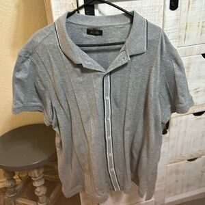 Button-down  dress collared shirt